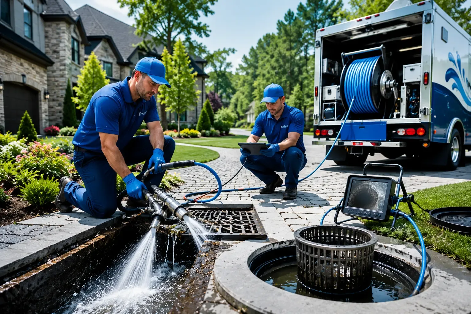 Local outdoor drain cleaning professionals in Loretto, MI